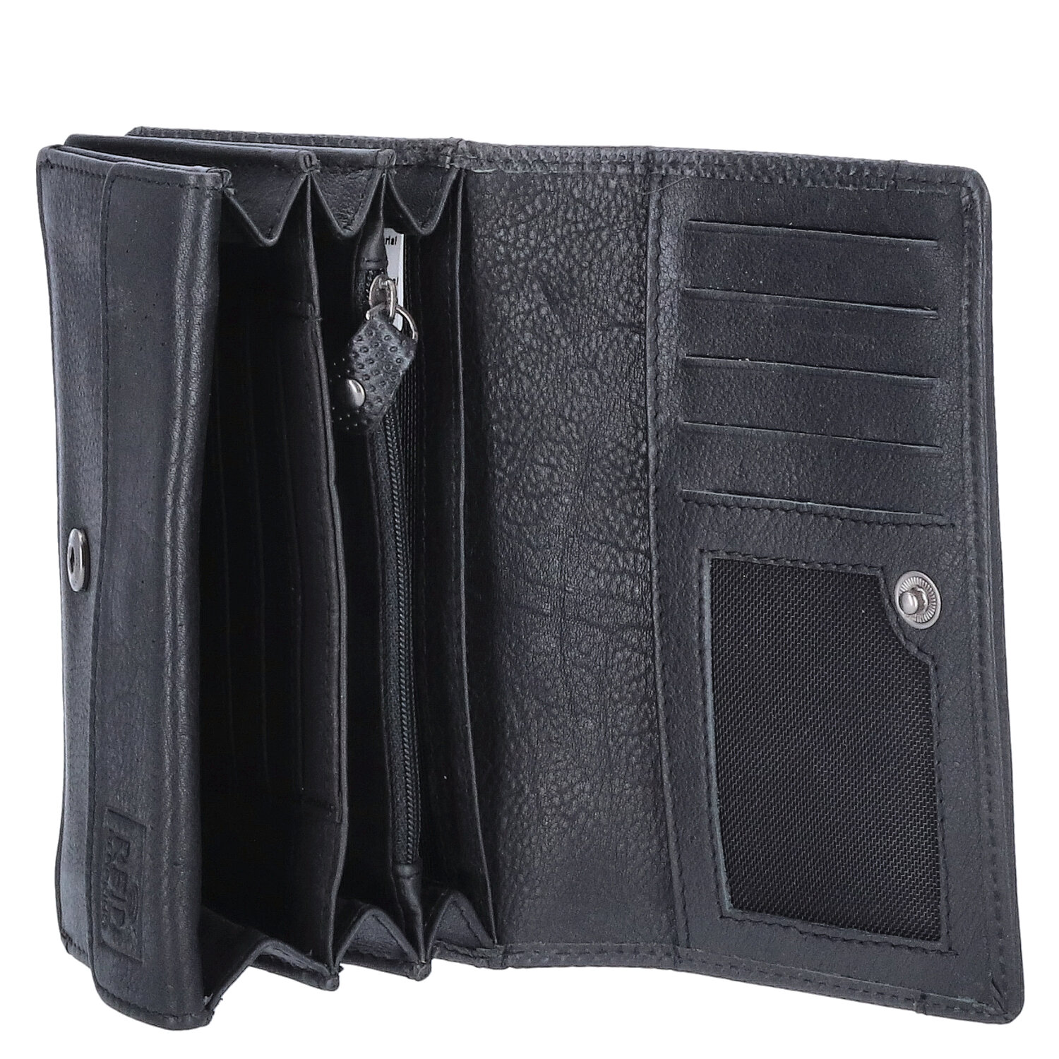 The Skandinavian Brand Damen Leder Geldbörse Quer  Black Abbildung 4 The Skandinavian Brand Damen Leder Geldbörse Quer  Black Abbildung 4