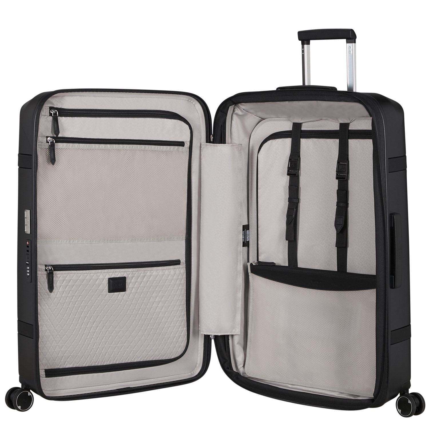 Samsonite 4-Rad Trolley 75/28 erweiterbar Image Black Abbildung 6