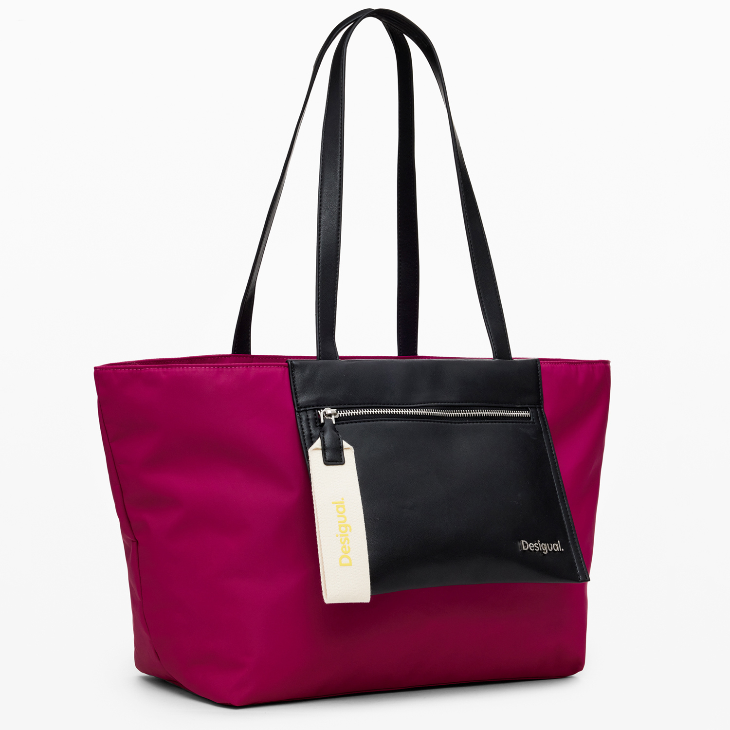 Desigual Shopper Handtasche Priori Cahuil fuchsia