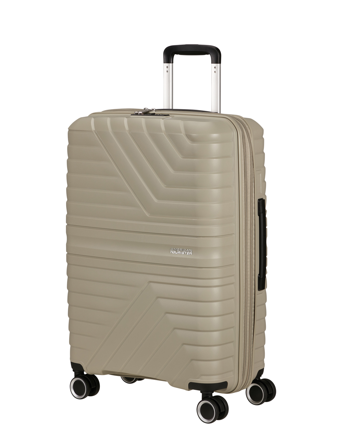 American Tourister Trolley mit 4 Rollen 67 cm Flytwist sand stone Abbildung 1