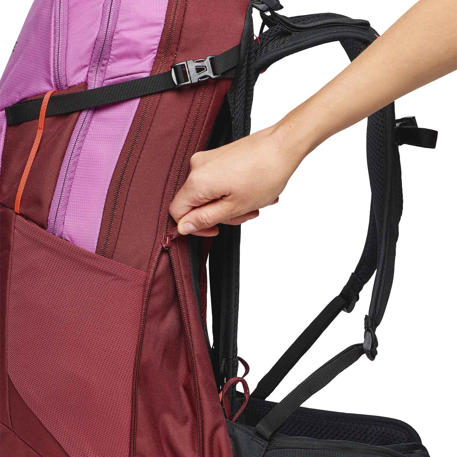 Vaude Wanderrucksack WoWizard 22+4 magenta Abbildung 7