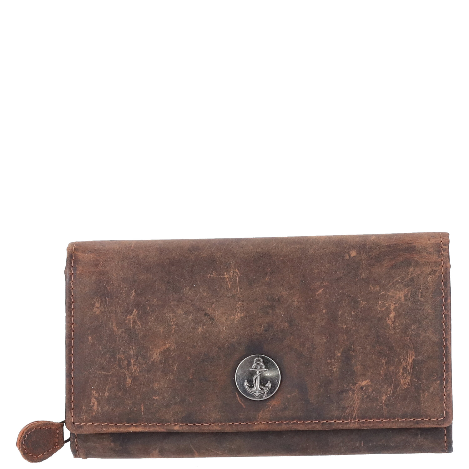The Skandinavian Brand Damen Leder Geldbörse Maritime braun Abbildung 2