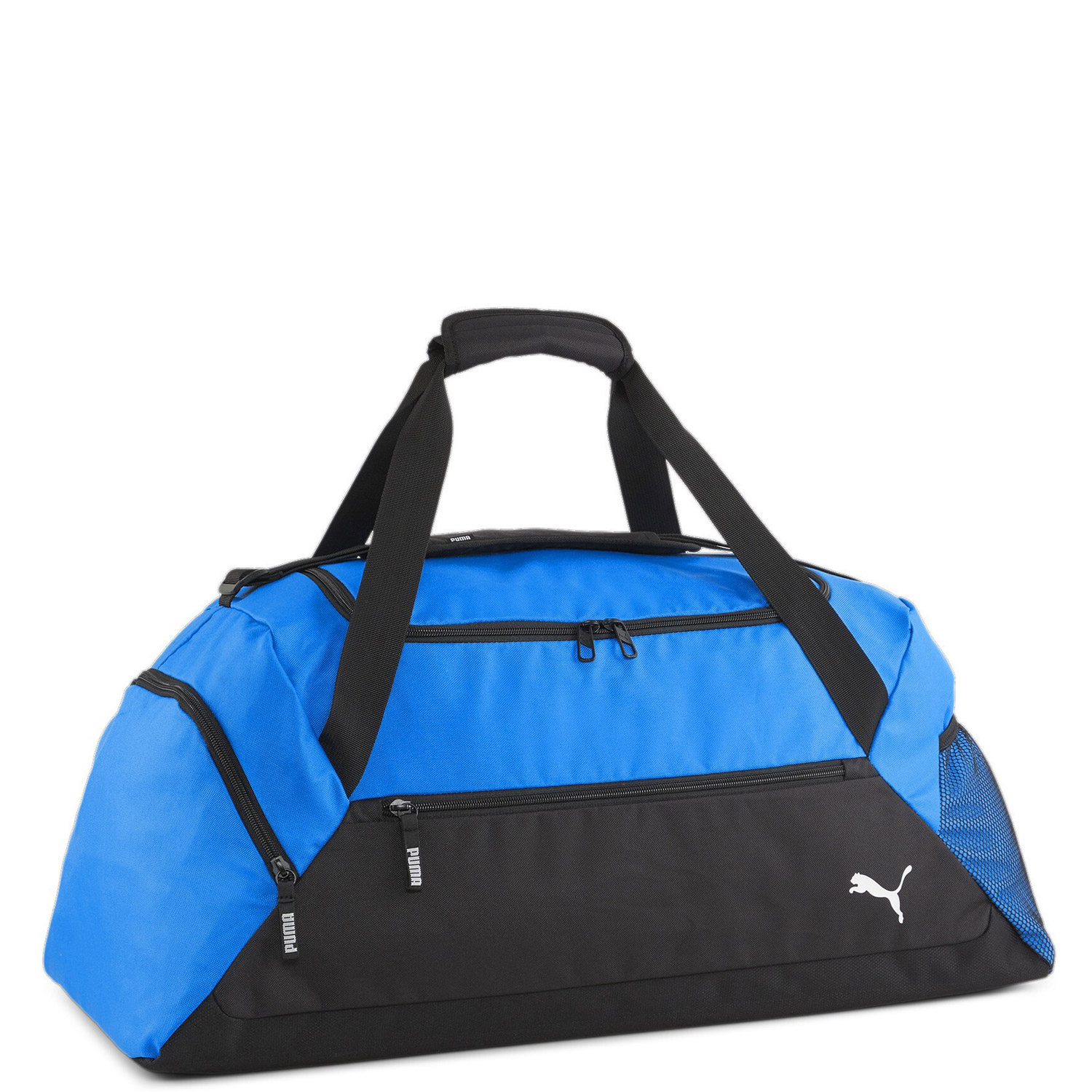 Puma Sporttasche M TeamGoal Teambag Electric Blue Lemonade-black