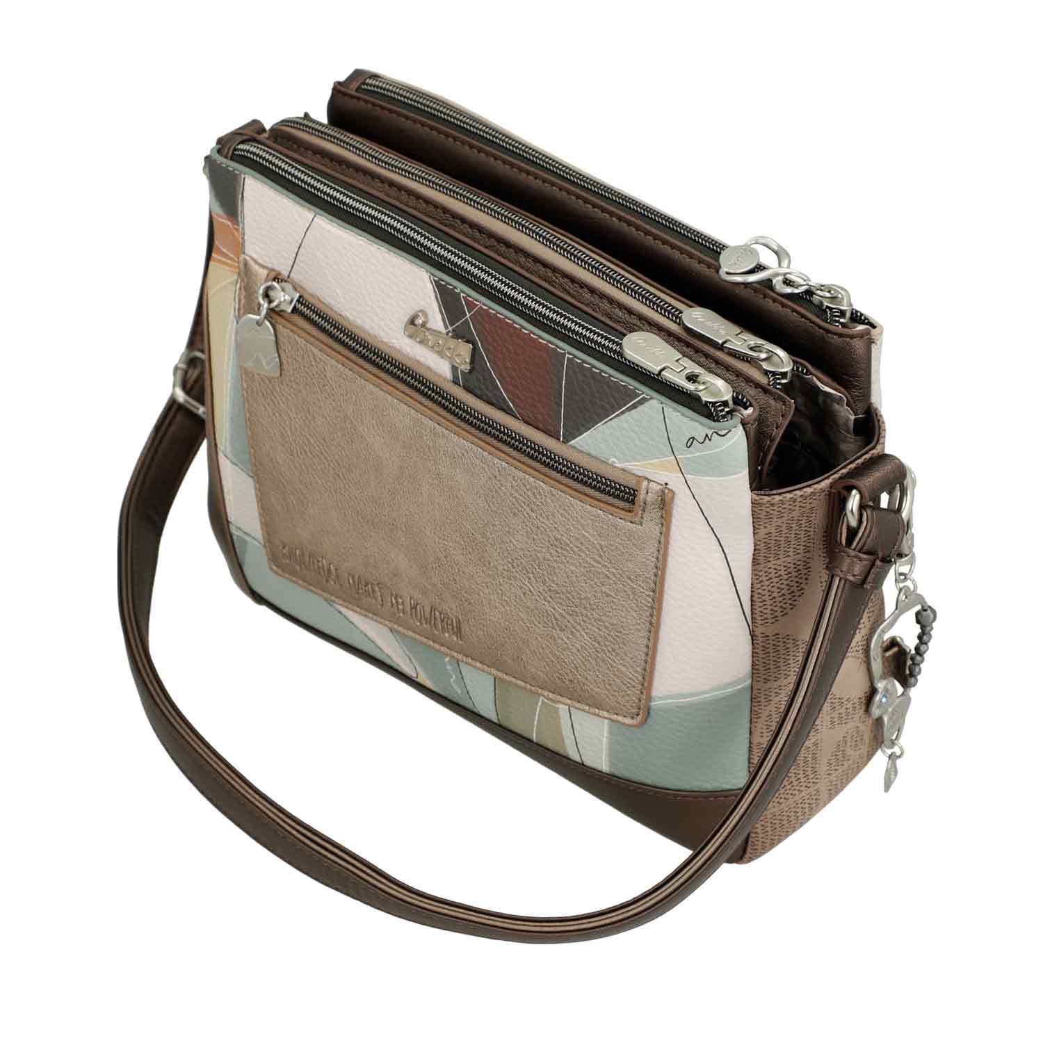 Anekke Damen Umhängetasche Bolso Bandolera multicolour Abbildung 3