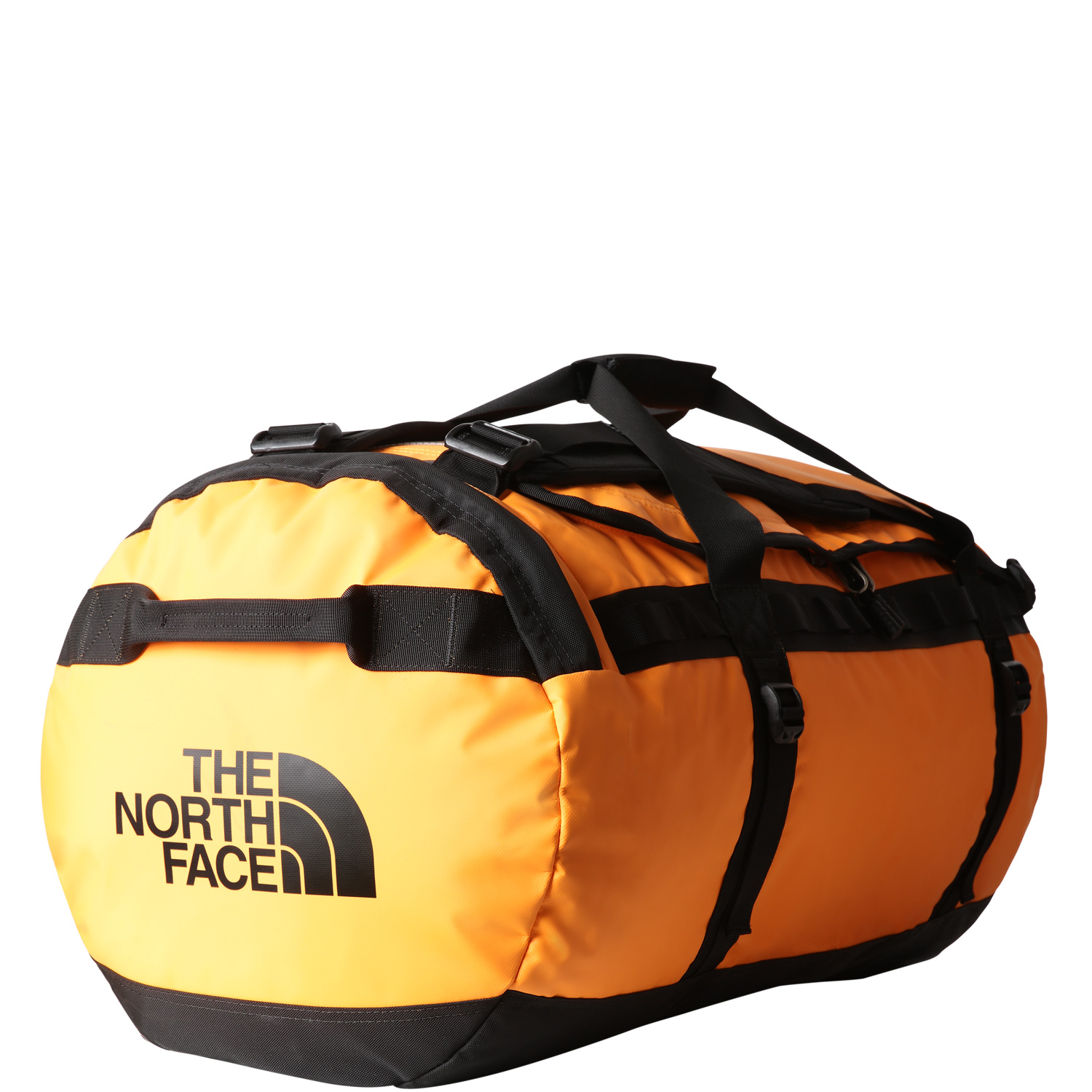 The North Face Reise/-Sporttasche Rucksack Base Camp Duffel L Cone Orange-TNF Black