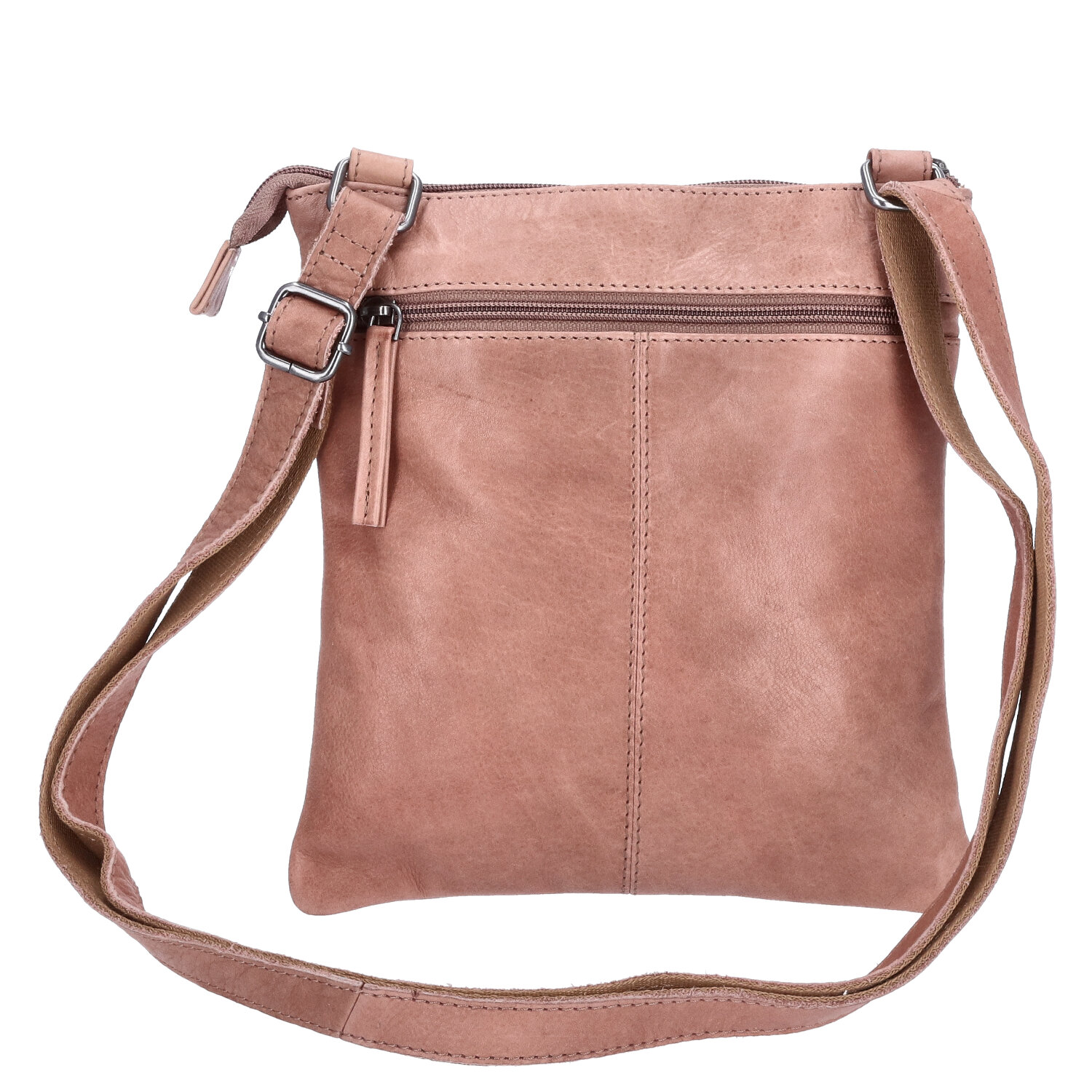 The Skandinavian Brand Damen Ledertasche  beige