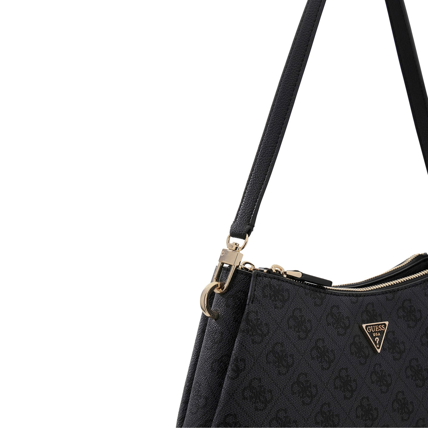 GUESS Umhängetasche Noelle II Coal Logo Abbildung 4