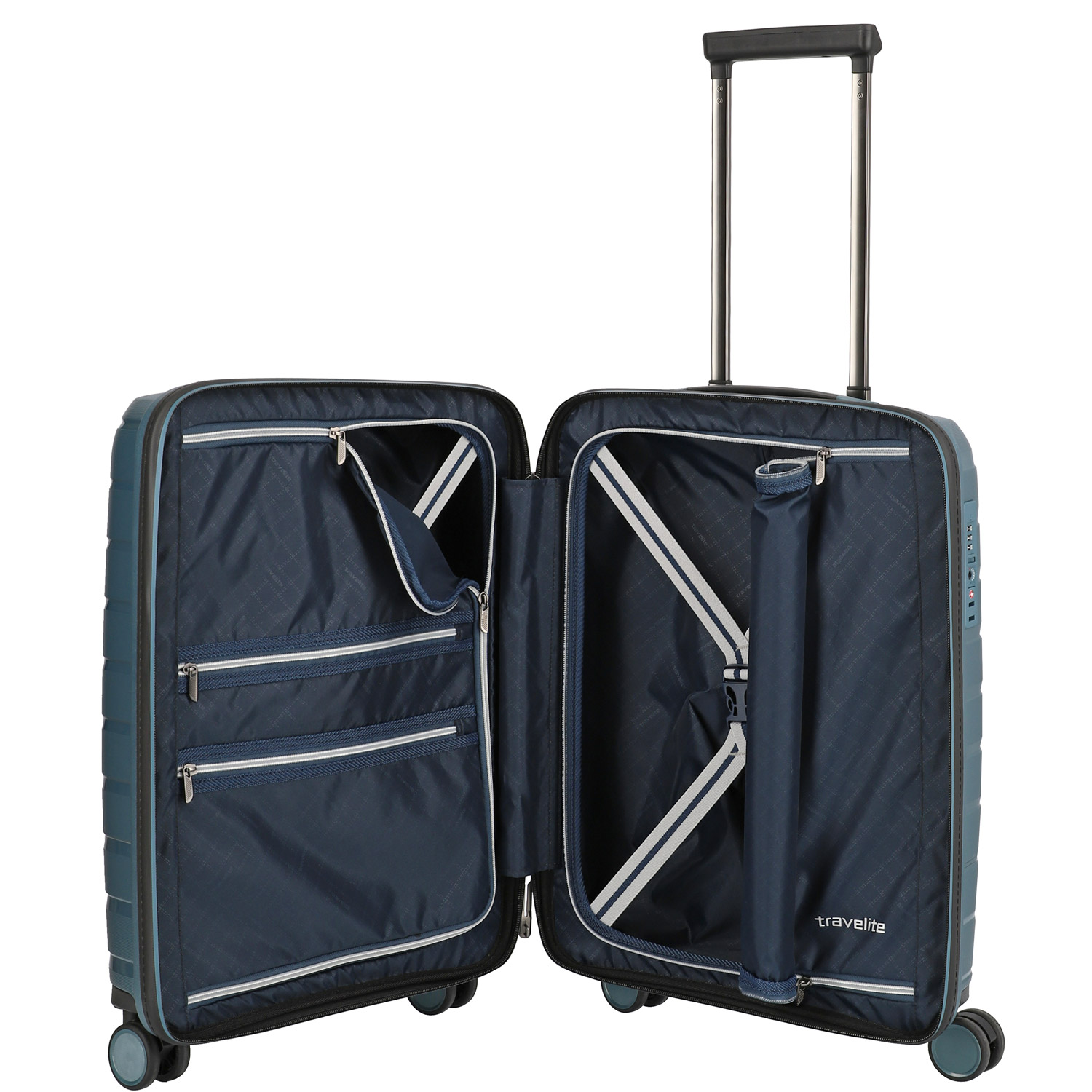 Travelite 4-Rad Trolley S Air Base Eisblau Abbildung 5