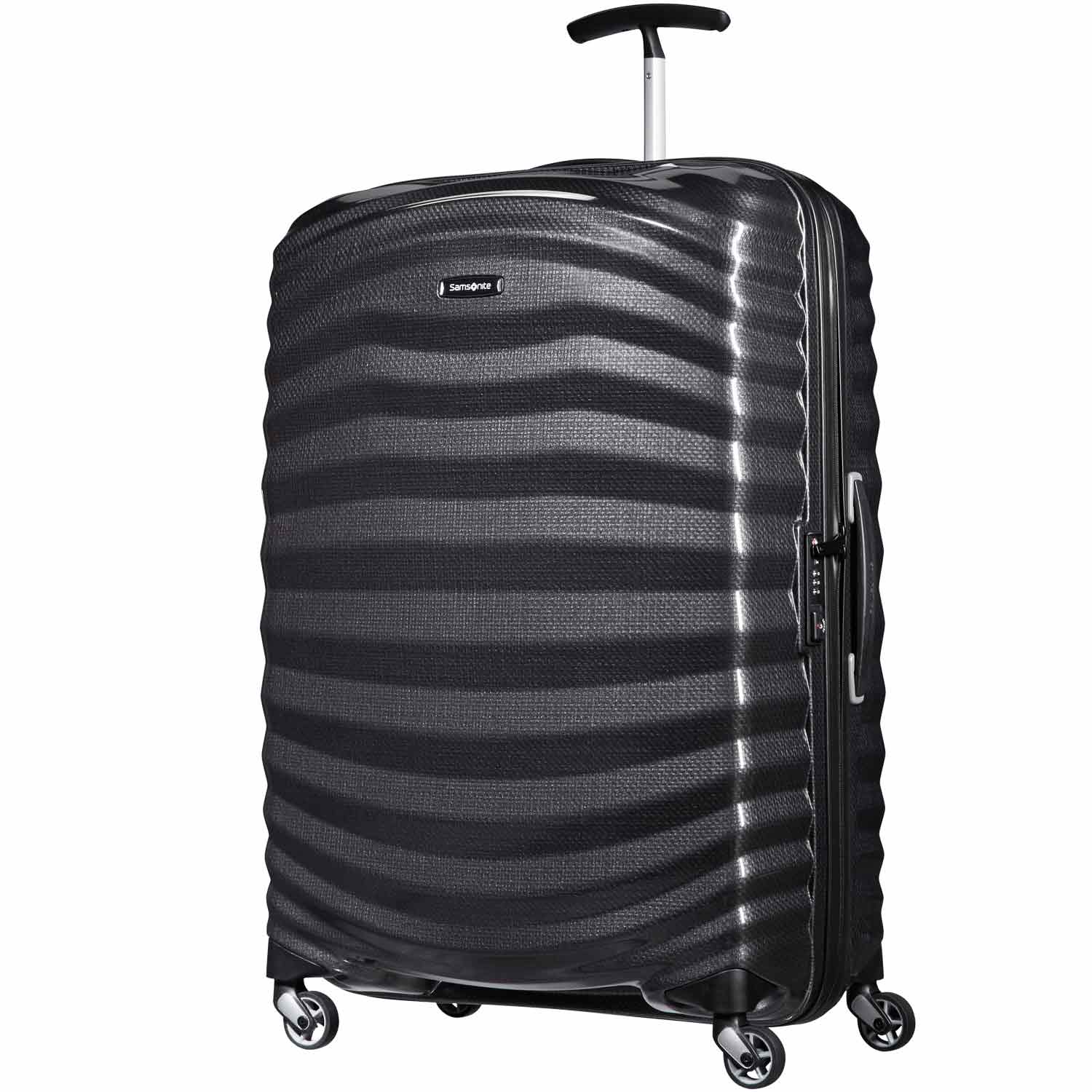 Samsonite Spinner 4 Rollen Koffer 75/28 cm Lite-Shock schwarz