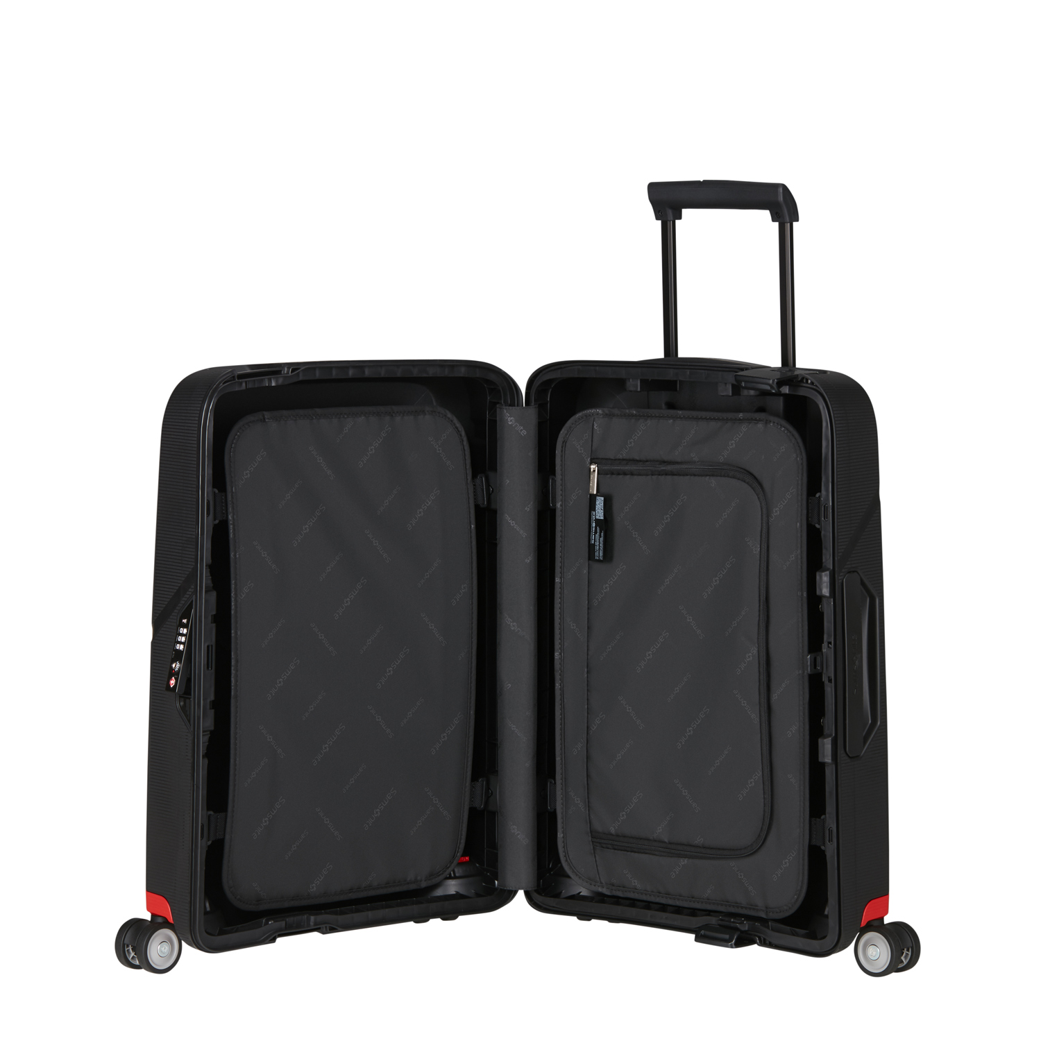 Samsonite 4-Rad Trolley 55cm Magnum Eco Black Abbildung 3 Samsonite 4-Rad Trolley 55cm Magnum Eco Black Abbildung 3