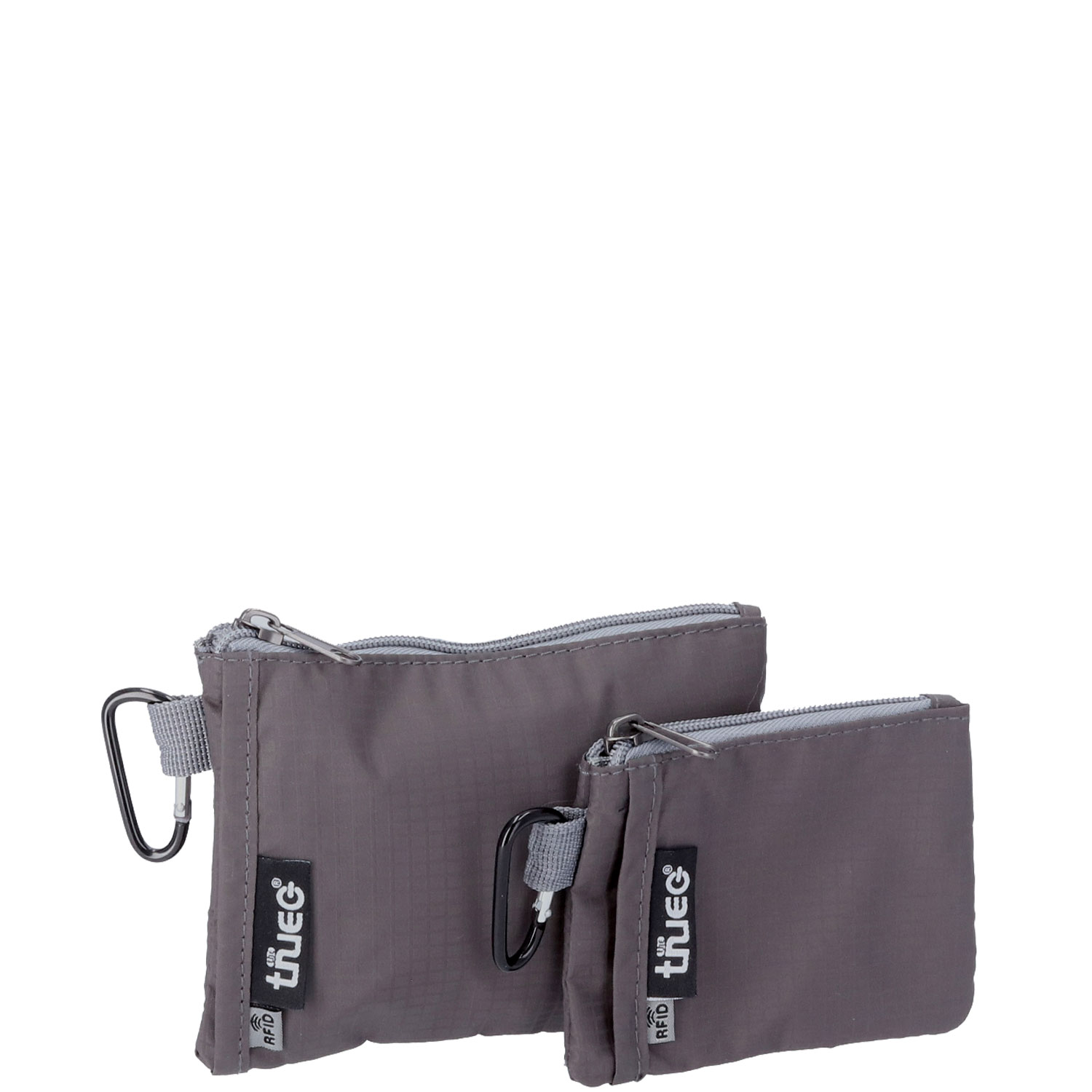 TheTrueC Travel Security Bags Pack of 2  grau