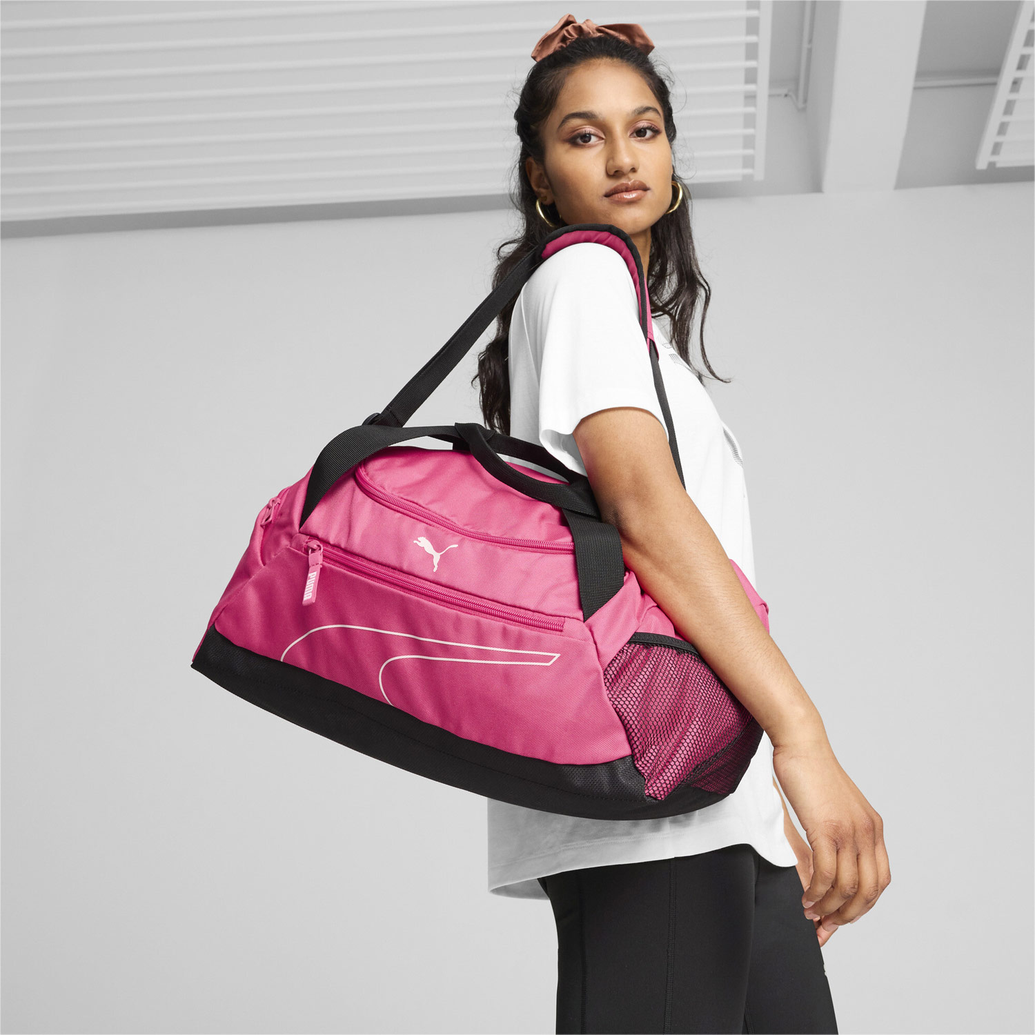 Puma Sporttasche S Fundamentals Sports Bag pink