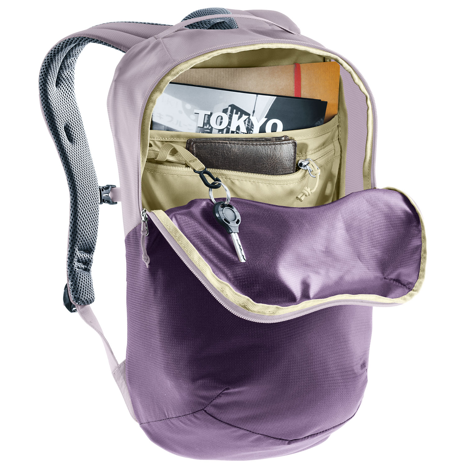 Deuter Tagesrucksack Yort 15 purple-lavender Abbildung 5
