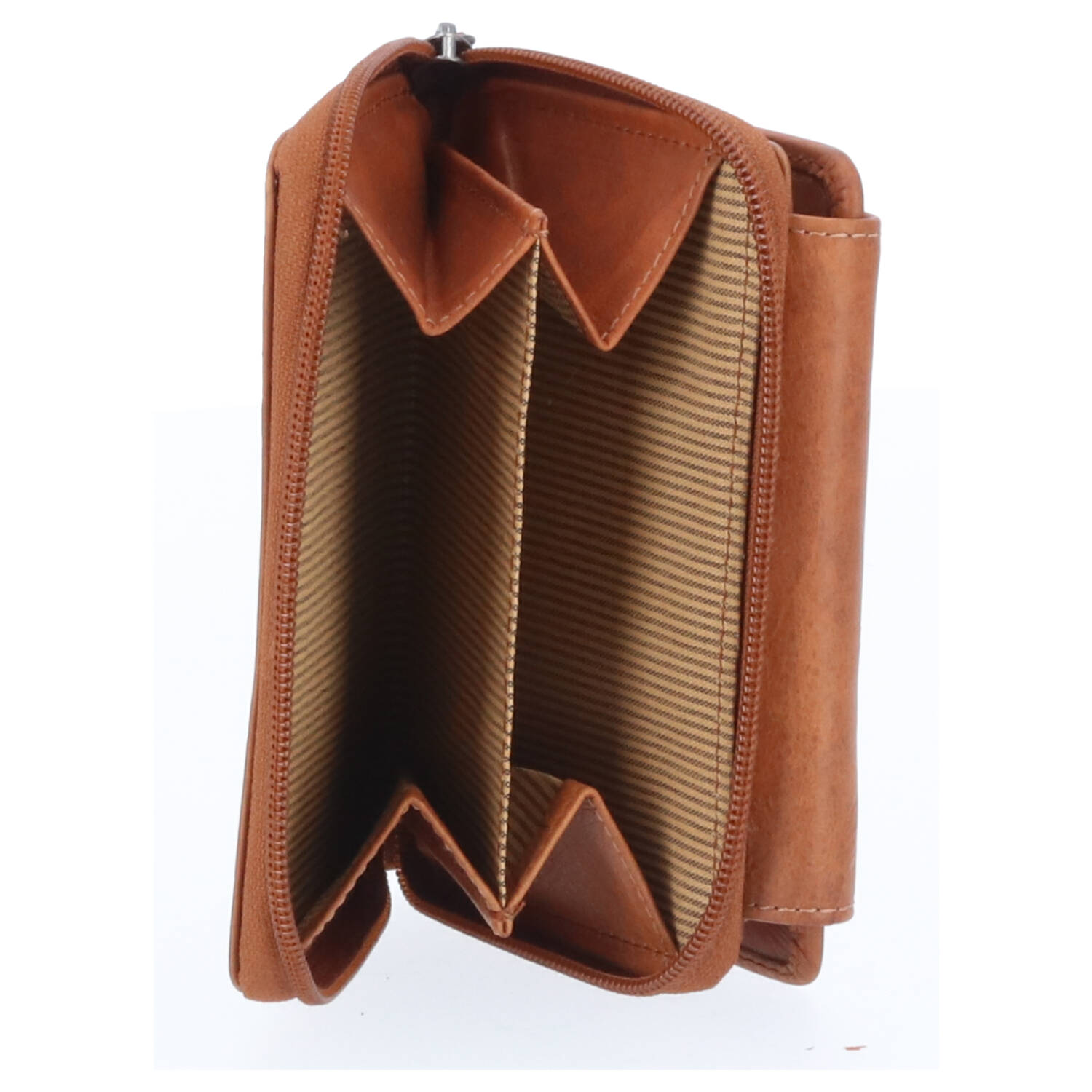 The Skandinavian Brand Lady Zip Wallet Hunter - Cognac Abbildung 4
