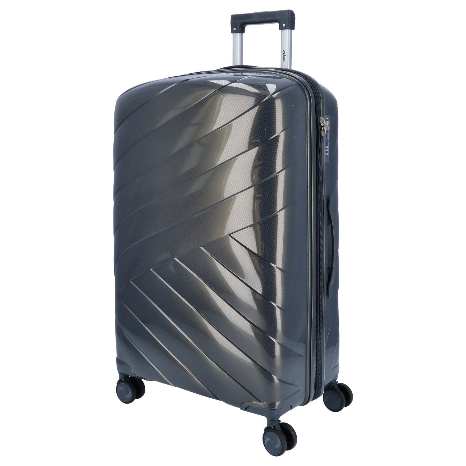 DYX 4 Rollen Koffer L 76 cm Dubai grau
